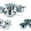 stainless steel kitchen pot and pan sets