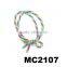 handmade adjustable knotted cotton cordon cord bracelet