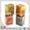 Glossy Lamination Art Paper Tetragonal Face Cream Packaging Box