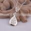 2015 wholesale Popular oval shape crystal sterling silver floating charms