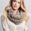 YAEL Hot Sale Winter Women Chunky Crochet Loop Scarf Knitting Pattern