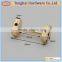 new design zinc alloy metal arch bridge handle for bag decoration parts