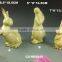 Small animal ceramic easter rabbit figurines wholesale