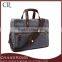 Wholesale Waterproof Business Bag Briefcase With Leather Trim For Man