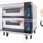 High quality 3 deck electric heating wire steam oven deck baking oven