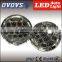 ovovs 7inch off-road light with Chrome 75w led headlight for j-eeps