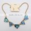 Fashion jewelry sets gold chain mood druzy natural stone jewelry set