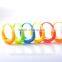Customzied design voice control light up wristbands shaking led light silicon wristband