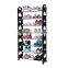 30 Pairs Storage Organiser 10 Tiers Shoe Rack Stand Easy to Assemble