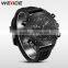 WEIDE watch men 2016 analog japanese movement silicone strap watch import china goods