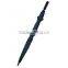 Navy blue 30 inch clubs brand OEM fiberglass manual golf umbrella