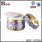 50g blue and white porcelain surface painting aluminium cream jar