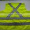 high visibility Fluorescent Yellow multi pockets reflective vest