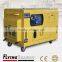 Hot sale! 10 kw portable power mini electro silent generator diesel with air cooled system