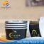 1000cc ice cream tube with paper lid for ice cream paper cup