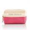 canvas cosmetic zip pouch