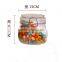 0.5L High quality glass storage jar/glass jar with metal clip/glass airtight jar
