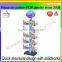 flooring market shelves display equipment, metal coat stand