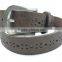 Anti-silver buckle fashion perforated style with belt