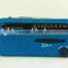 with AM/FM/SW/WB muilti-function hot sale made in China Crank Radio solar digital pocket am fm radio