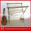 X type aluminum laundry drying rack outdoor clothes dryer rack