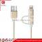2016 popular mobile phone accessories MFI certified 2 in 1 usb charging cable