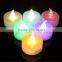 flameless Colorful Promotional Gift Led Candle Light 36mm 3.6cm