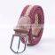 Best Price Woven Fringe Braided Elastic Stretch Belt For Man And Woman