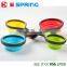 4pcs/set Silicone Collapsible folding Measuring Cup Baking Kitchenware Cooking Tool