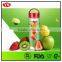 24 ounce bpa free single wall plastic fruit infuser bottles