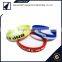 hot selling silicone bracelet/silicone hand ring/glow in dark silicone wristbands/bracelets 0.5mm wide