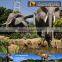 My Dino-C032 Garden decoration animatronic life size animal models