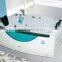 two people Acrylic rectangle freestanding hydromassage whirlpool bathroom tub