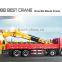 120ton crane with knuckle arms, SQ2400ZB6, hydraulic crane on truck.