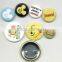 Flower Button Badges Round Blank Metal Pin Badge