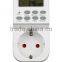 HG01E 230VAC 50Hz indoor LED weekly digital timer remote control sockets