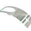 Sleek Modern Contemporary Brushed Stainless Steel Tabletop Single Bottle Serving Display Wine Rack