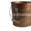 Metal multipurpose decorative ice bucket or beach pail