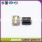 High-end quality metal with shell material belt-loop label for fomal pants