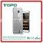 Shockproof Metal Aluminum+PC Bumper Mobile Phone Case Mirror Back Cover for Huawei G7 Plus