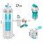 Popular Item 800ML Energy Sport Fruit Infuser Water Bottle Tritan Multiple Colors Plastic Bottle With Locking Flip Top Lid