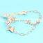 Spring Design Butterfly Adjustable 925 Solid Silver Link Bracelet