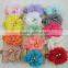 14colors Chiffon Hair Flower with 4.5cm Lined Alligator Hair Clips Girls Hair Clips Hair Accessories IN STOCK