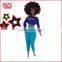 Black African doll Afro hair skin color can customized