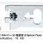 Chrome Slatwall Hanging Shelf Brackets
