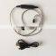 Pluggable Earphone Audio Cable Replacement Headphone Wire with Mic & Bluetooth Adapter for Shure SE215/315/535/846 UE900 XBA-H3