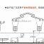 Hengyuan energy-saving type cowhouse exhaust fan