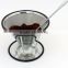 Coffee pour over cone dripper/Stainless Steel Coffee Filter and Maker