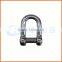 Factory Price Customized Galvanized Bolt Type d Shackle