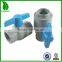 SCH80 standard single union blue handle CPVC ball valve
